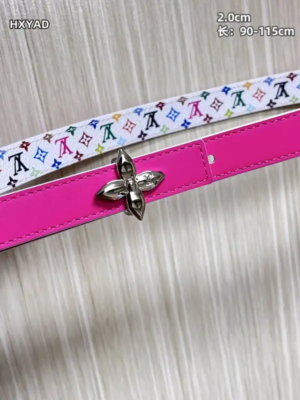 LV belt 20mmX90-115cm 8L20